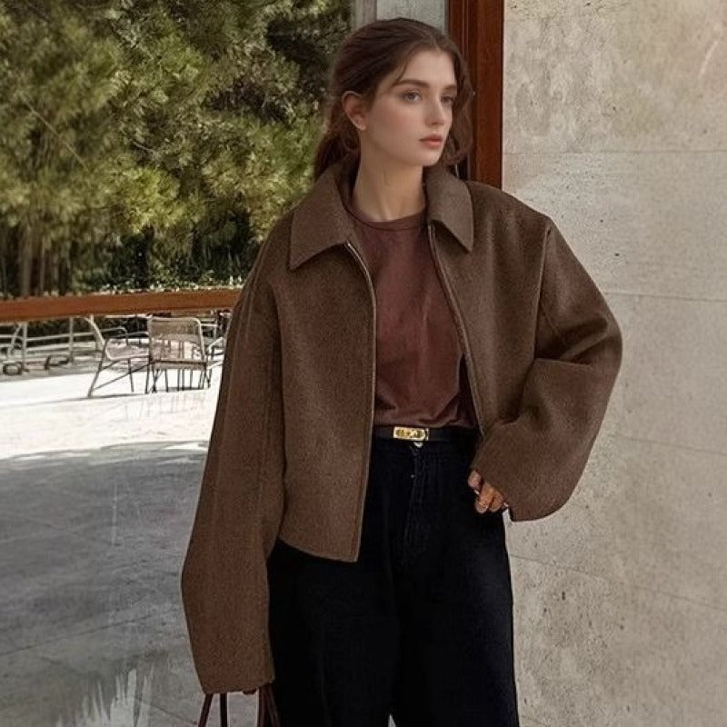 Fashion Loose Casual Women's Jacket by Trenches of Mariana