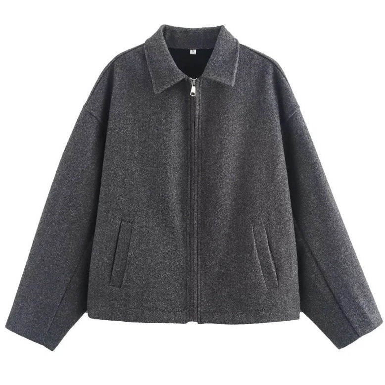 Fashion Loose Casual Women's Jacket by Trenches of Mariana