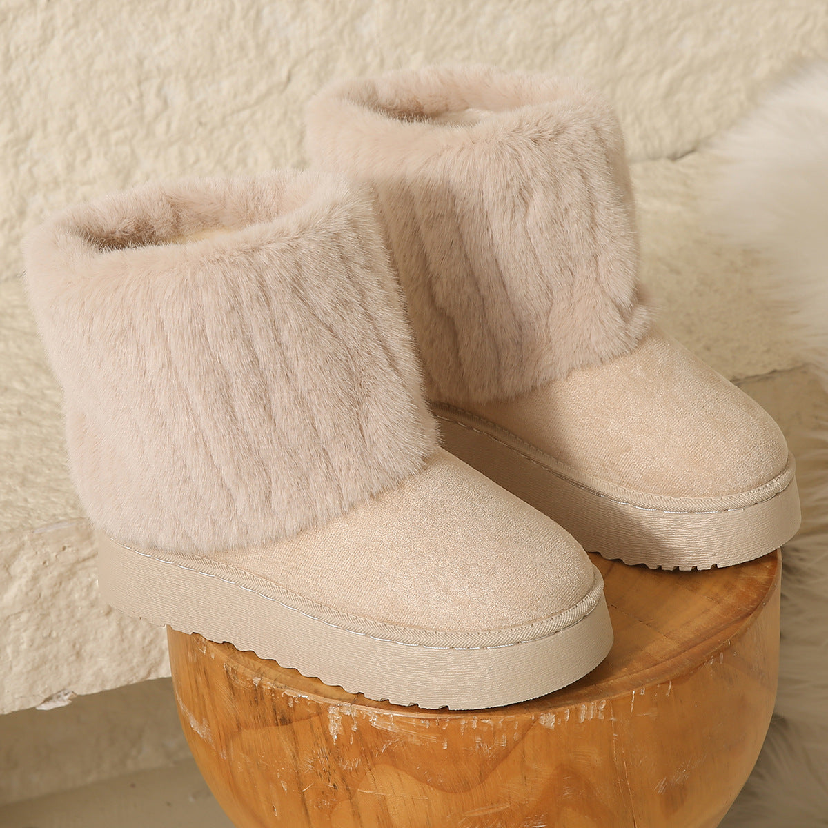 Womens Suede Winter Boots by Trenches of Mariana