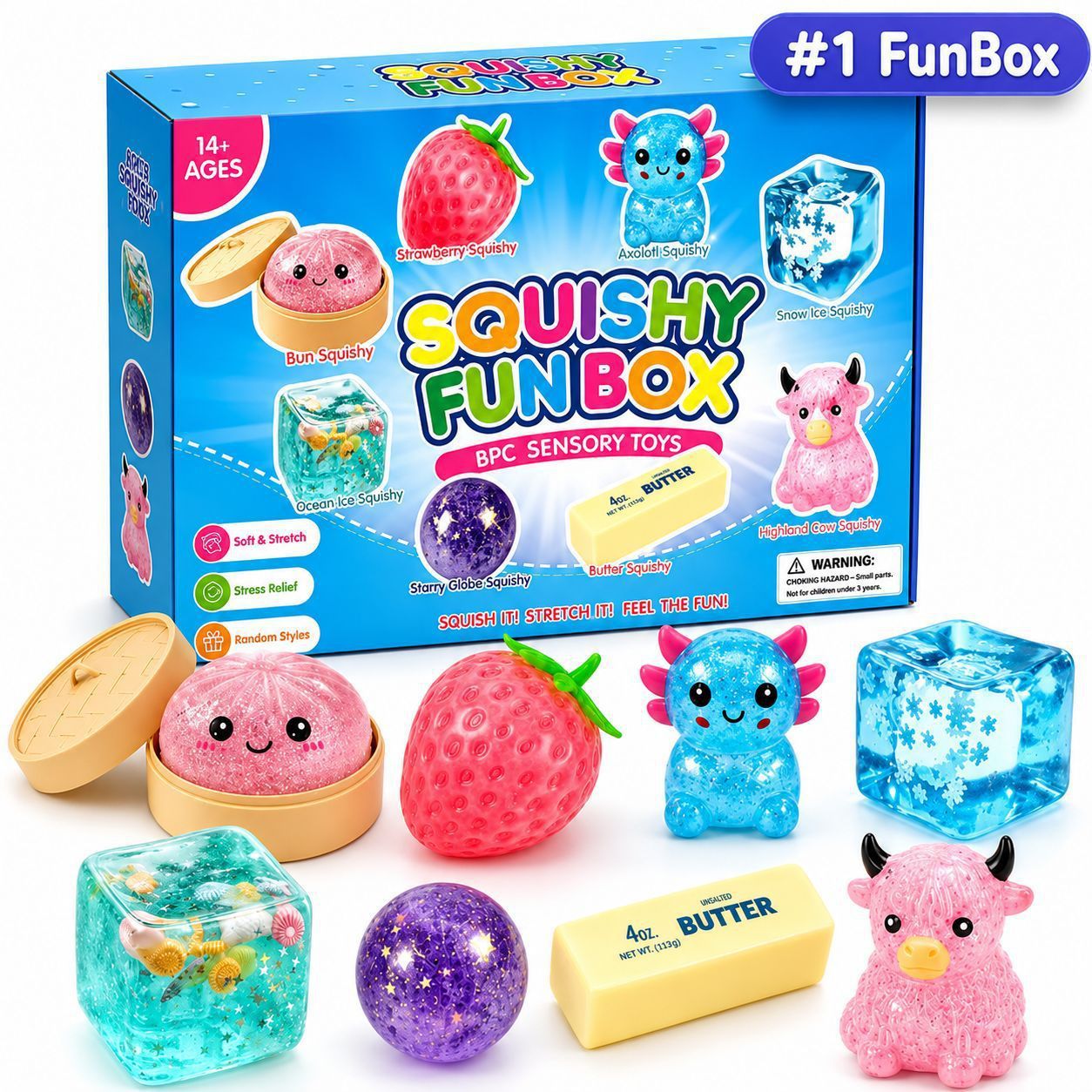 Maltose Stress Relief Squeeze Toy by Trenches of Mariana