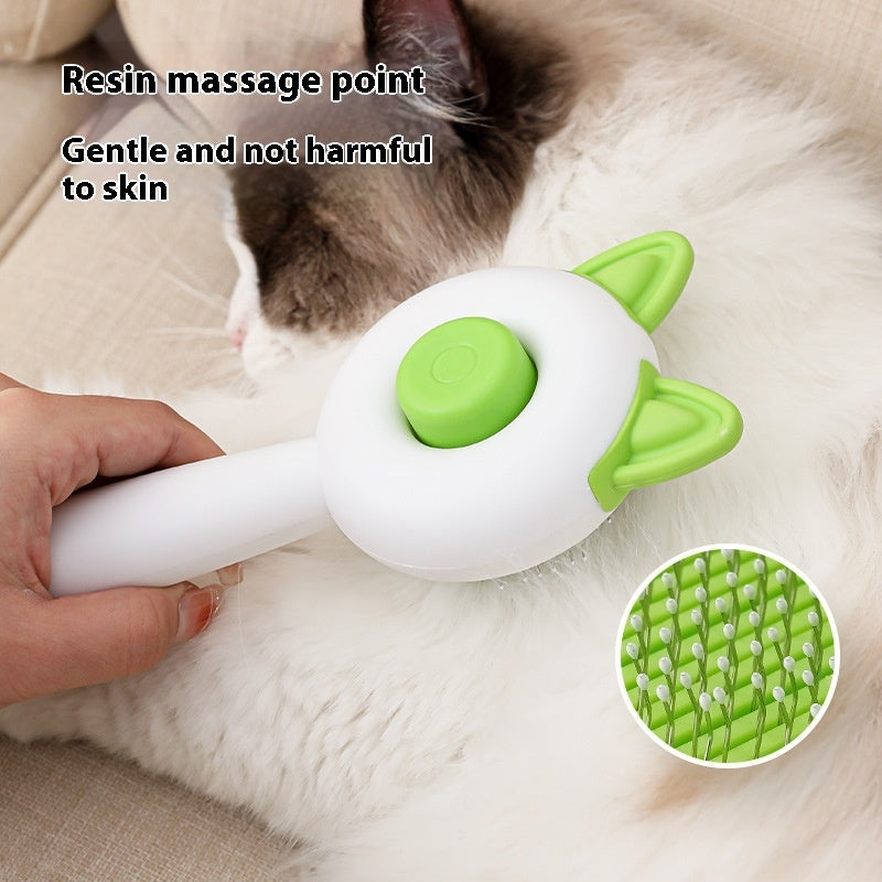 Pet Dog Brush Cat Comb Self Cleaning Pet Hair Remover Brush For Dogs Cats Grooming Tools Pets Dematting Comb Dogs Accessories Pet Products by Trenches of Mariana