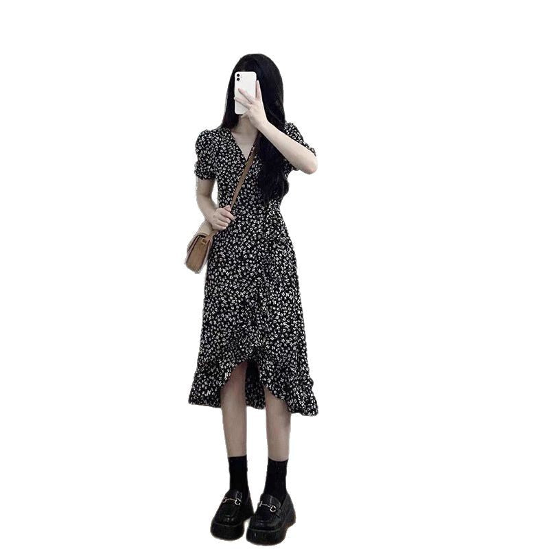 FISHTAIL HEPBURN DRESS - Trenches of Mariana