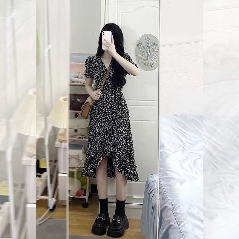 FISHTAIL HEPBURN DRESS - Trenches of Mariana