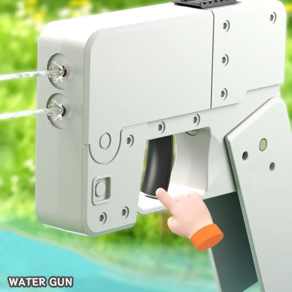 Folding iPhone Water Gun For Kids Toy Gun Folding Mobile Phone Beach Toys - Trenches of Mariana