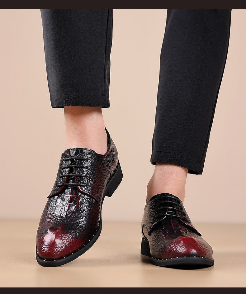 Four Seasons Men's Leather Lace-up - Trenches of Mariana