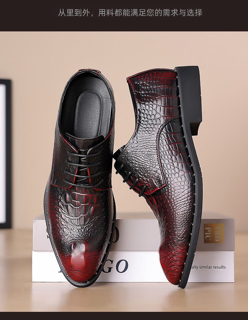 Four Seasons Men's Leather Lace-up - Trenches of Mariana