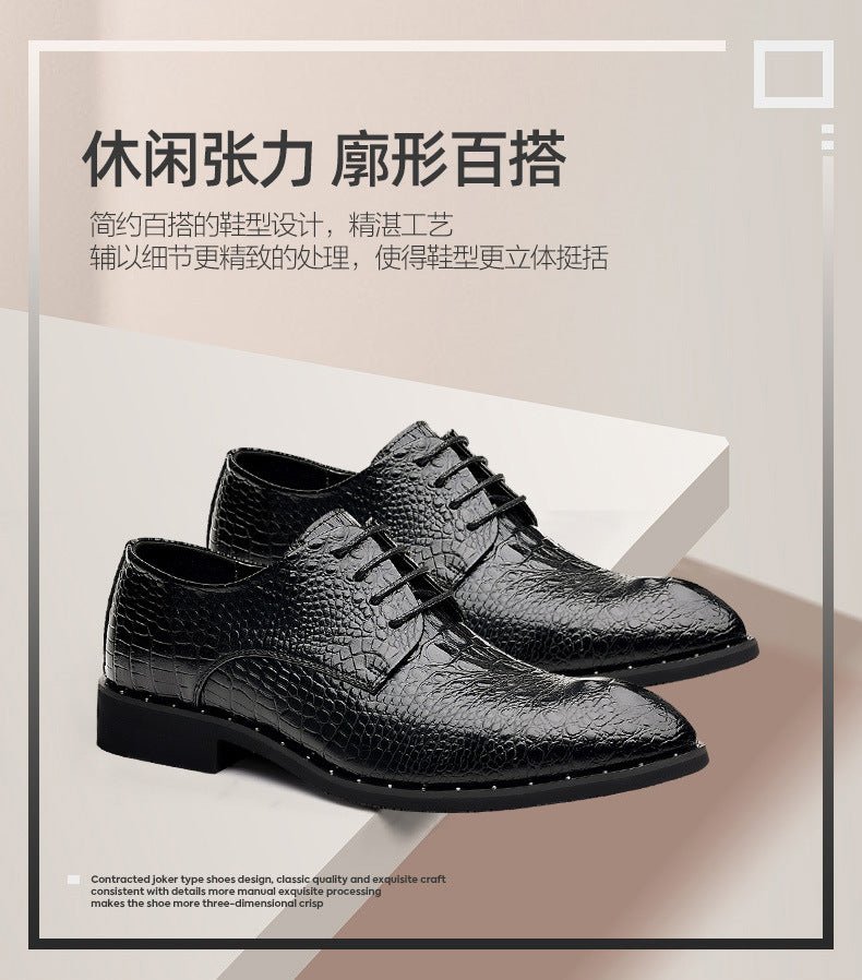 Four Seasons Men's Leather Lace-up - Trenches of Mariana