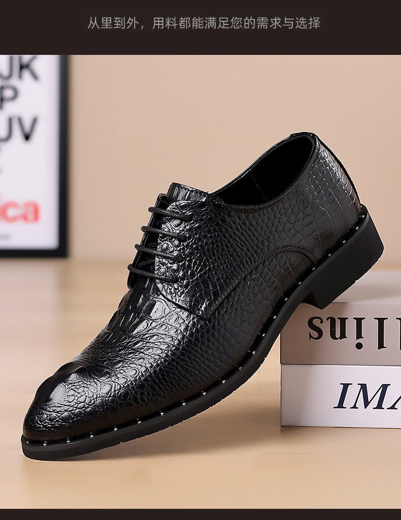 Four Seasons Men's Leather Lace-up - Trenches of Mariana