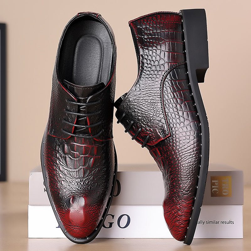Four Seasons Men's Leather Lace-up - Trenches of Mariana