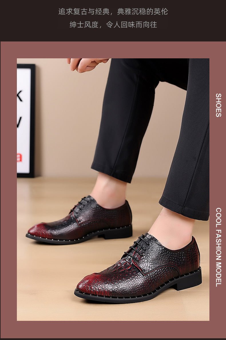 Four Seasons Men's Leather Lace-up - Trenches of Mariana