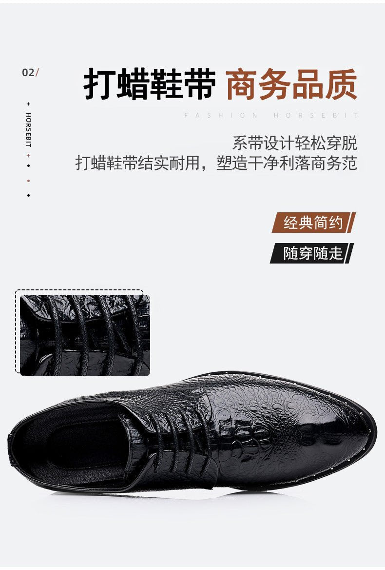 Four Seasons Men's Leather Lace-up - Trenches of Mariana
