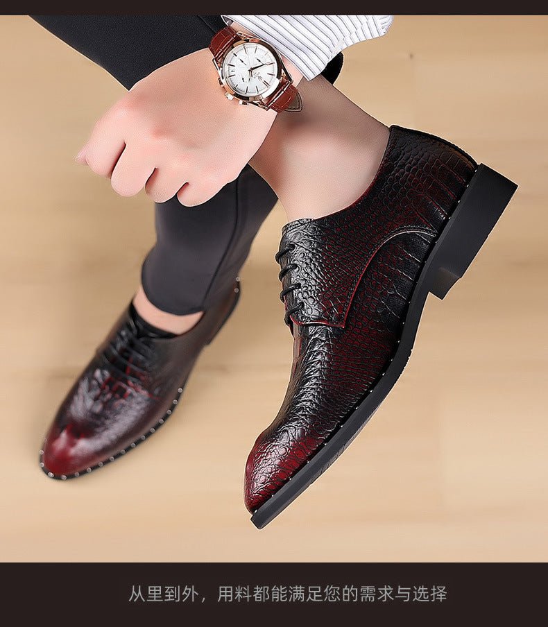 Four Seasons Men's Leather Lace-up - Trenches of Mariana