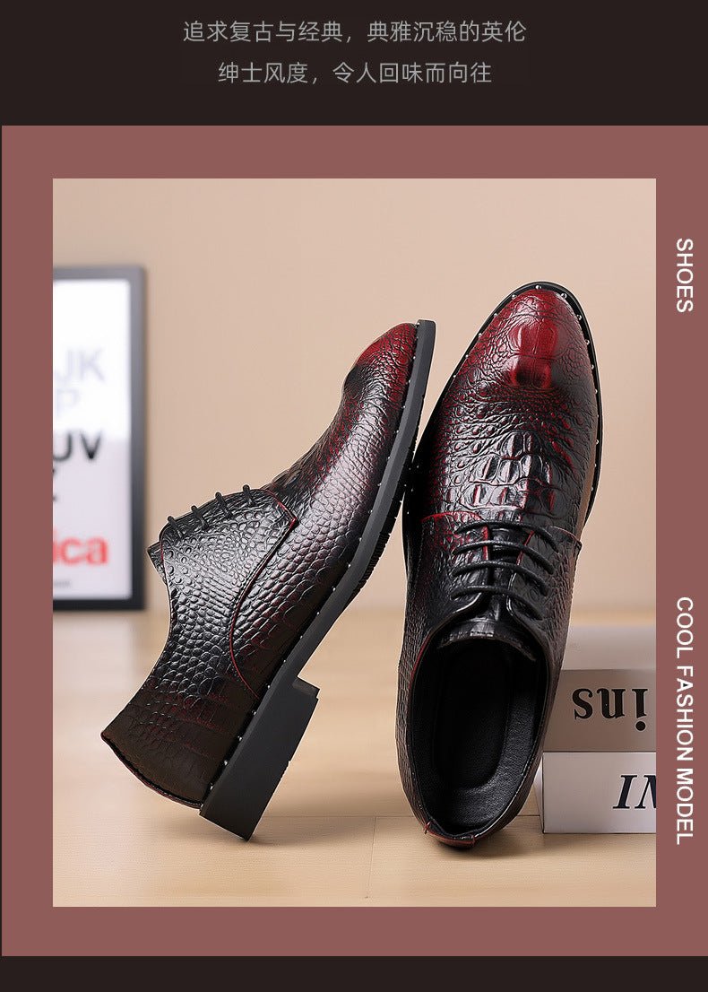 Four Seasons Men's Leather Lace-up - Trenches of Mariana