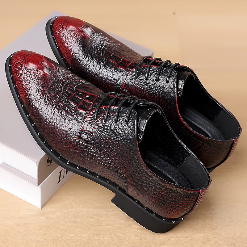 Four Seasons Men's Leather Lace-up - Trenches of Mariana