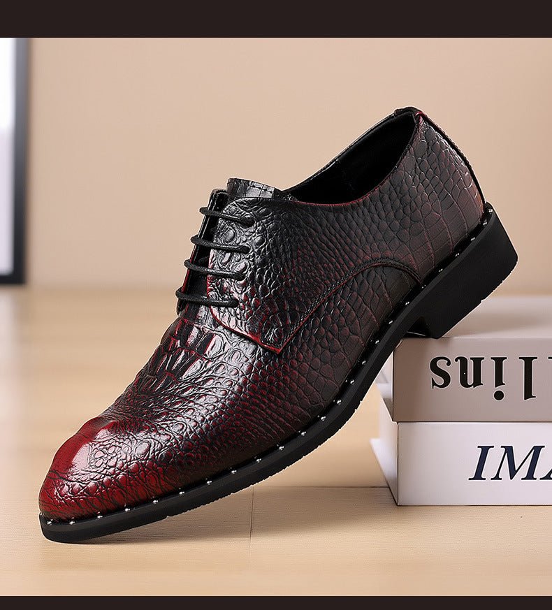 Four Seasons Men's Leather Lace-up - Trenches of Mariana