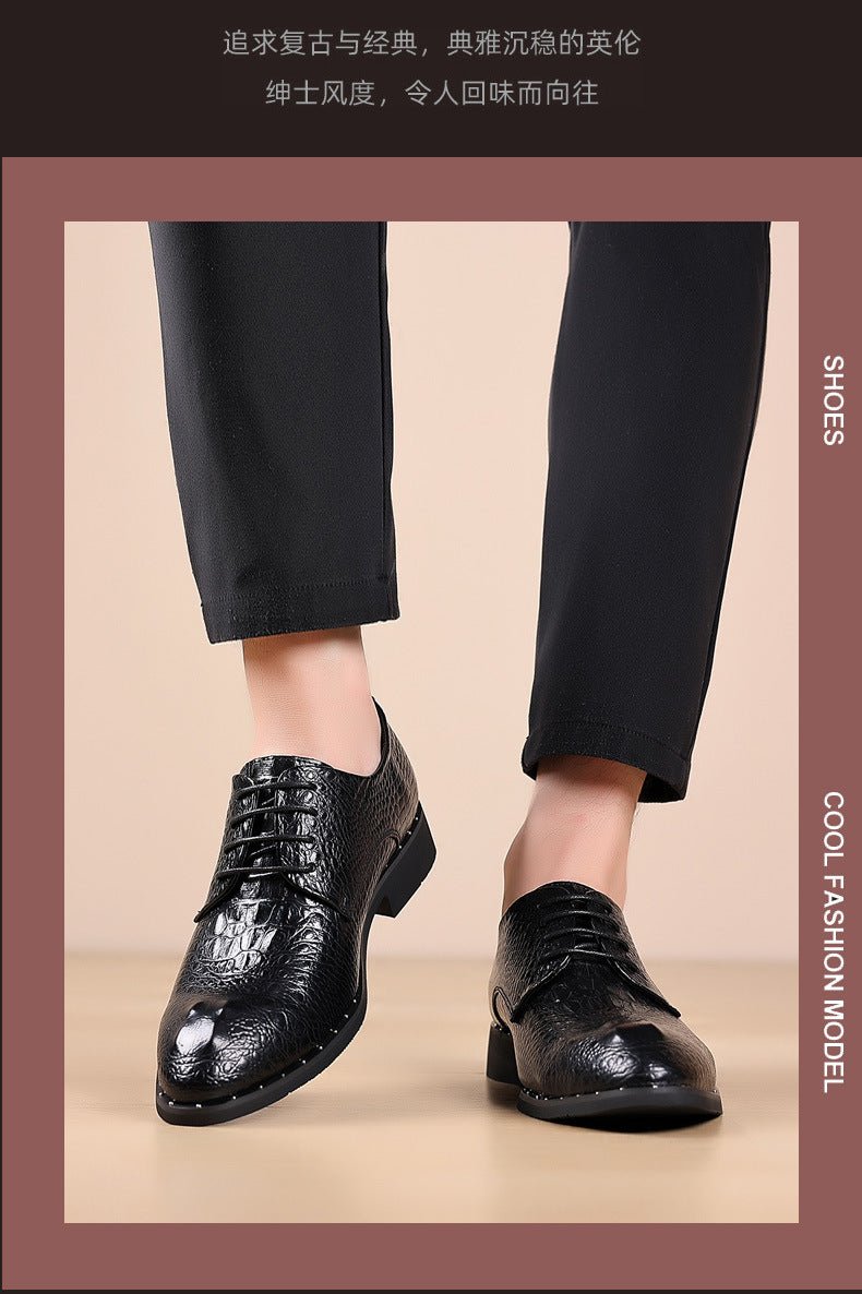 Four Seasons Men's Leather Lace-up - Trenches of Mariana