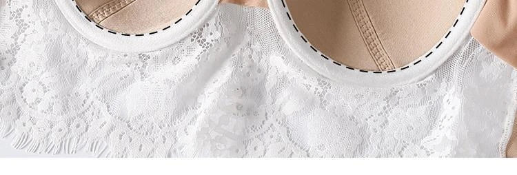 French Bra - Ultra-Thin Underwear with Side Smoothing & Anti-Sagging Support, Push-Up Bralette - Trenches of Mariana