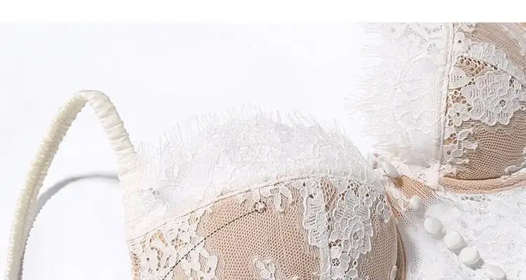 French Bra - Ultra-Thin Underwear with Side Smoothing & Anti-Sagging Support, Push-Up Bralette - Trenches of Mariana