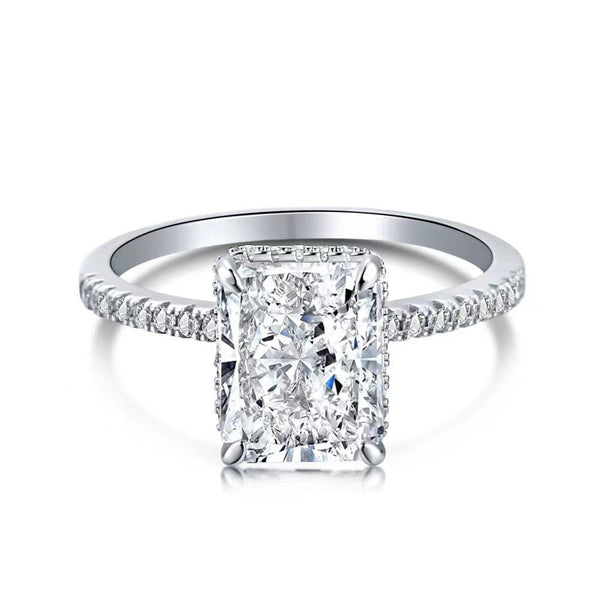 Elegant Bridal Flower Ring