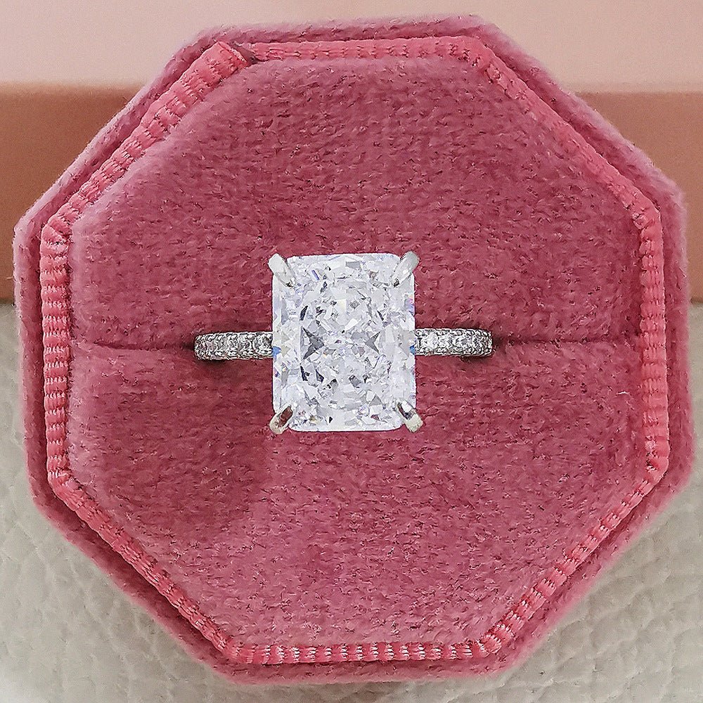 Luxury Ice Flower Cut Ring - Trenches of Mariana