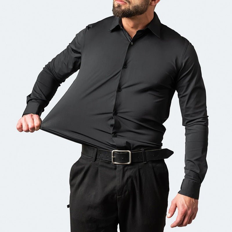 MENS COLLARED BUTTON UP - Trenches of Mariana