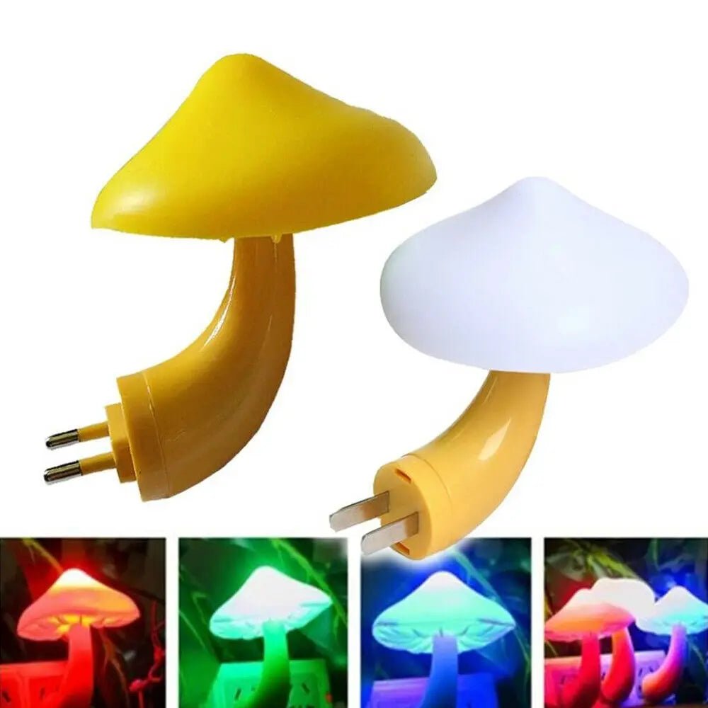 Trenches of Mariana night light shaped like a mushroom with soft glowing illumination for cozy ambiance.