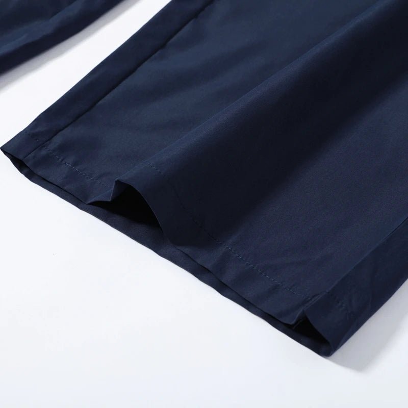 Trenches of Mariana Not PJs set featuring comfortable, stylish pajamas with a relaxed fit in soft fabric, ideal for lounging.