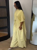 Trenches of Mariana Not PJs Set featuring comfortable casual loungewear in soft fabric, shown in a relaxed fit.