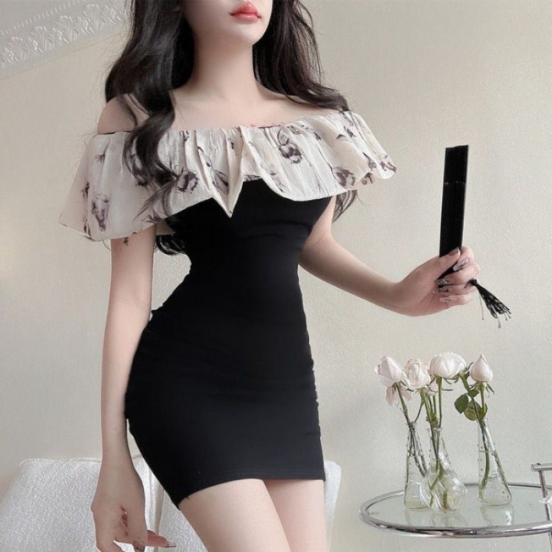 OFF SHOULDER TUBE DRESS - Trenches of Mariana