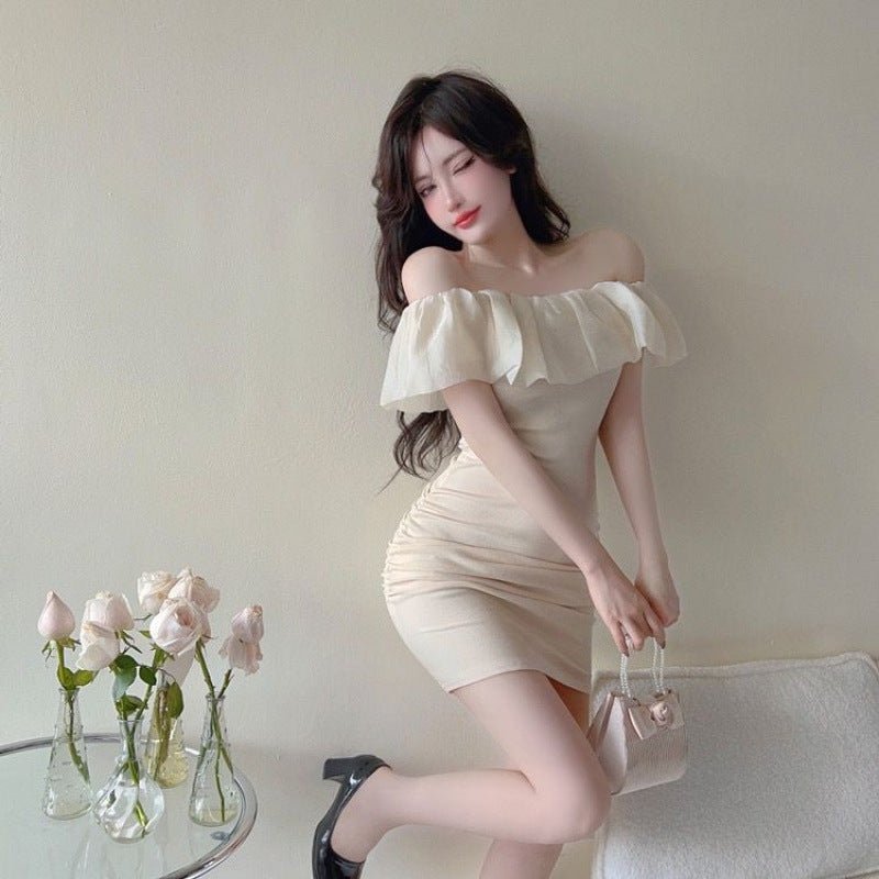 OFF SHOULDER TUBE DRESS - Trenches of Mariana
