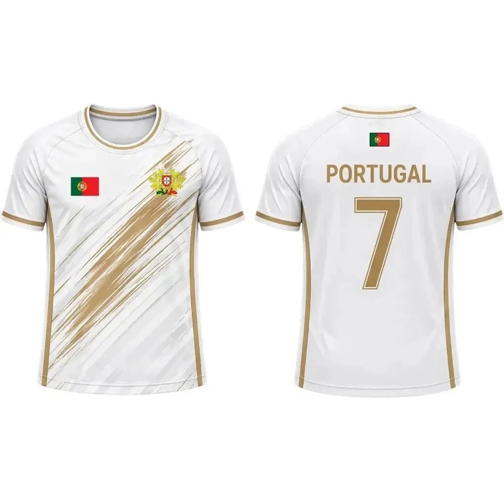 Portugal Soccer Jersey T Shirt - Trenches of Mariana