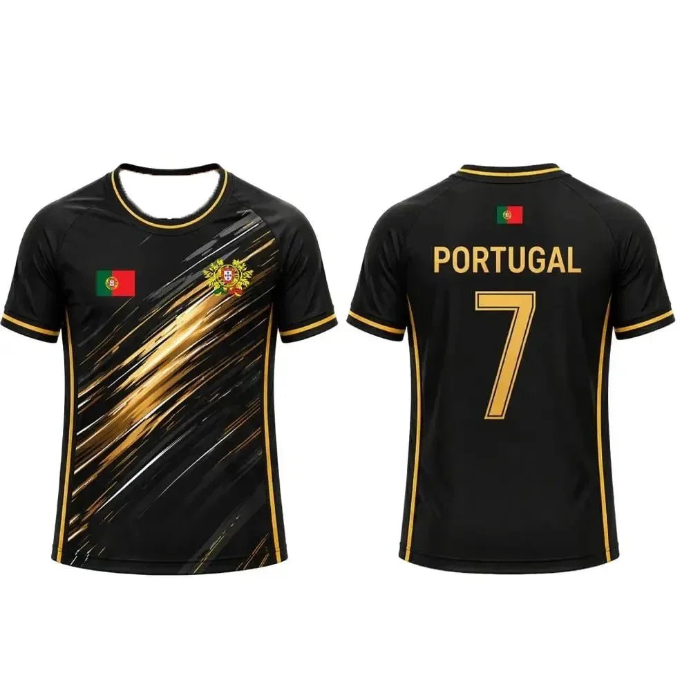 Portugal Soccer Jersey T Shirt - Trenches of Mariana