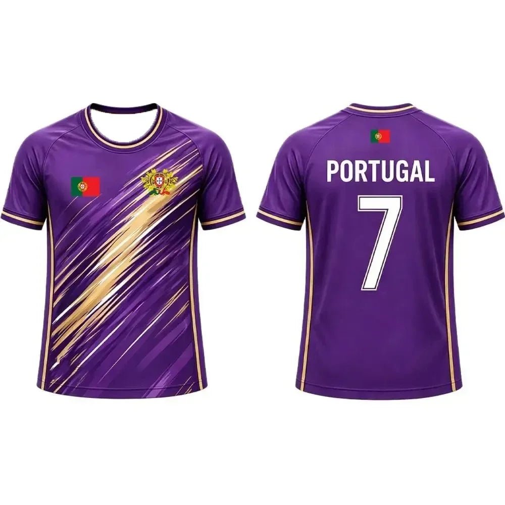 Portugal Soccer Jersey T Shirt - Trenches of Mariana