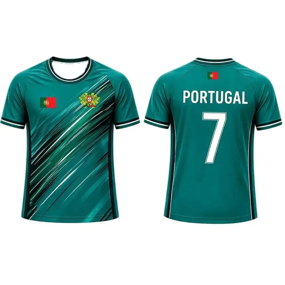 Portugal Soccer Jersey T Shirt - Trenches of Mariana