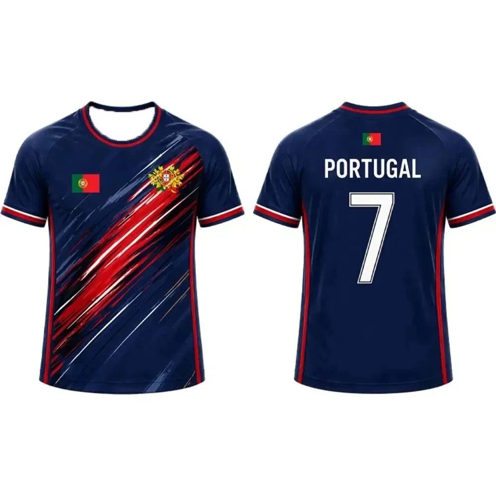 Portugal Soccer Jersey T Shirt - Trenches of Mariana