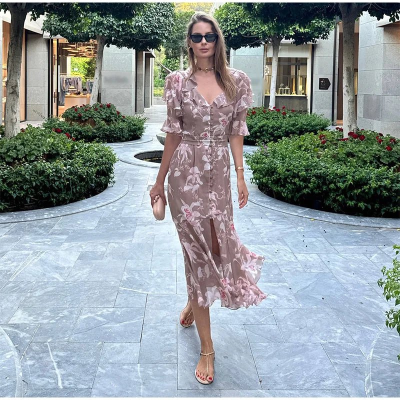 Summer Chic Vacay Dress - Trenches of Mariana